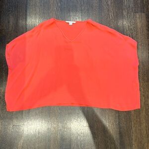 DVF Silk handkerchief blouse